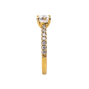 1.42 CTW Lab Diamond Engagement Ring