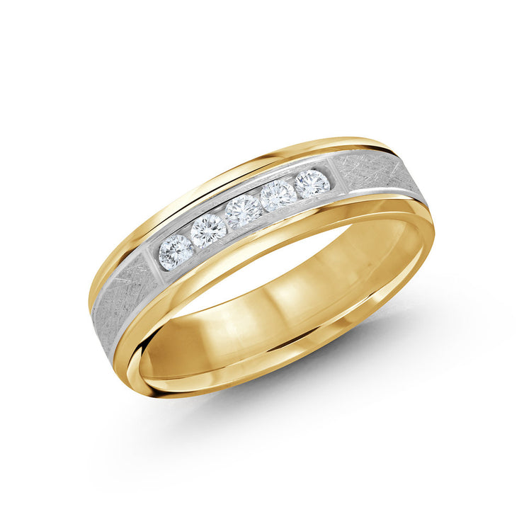 mens-2-tone-brushed-satin-finish-diamond-wedding-band-6mm-fame-diamonds