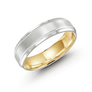 mens-brushed-finish-beveled-yellow-white-gold-wedding-ring-6mm-fame-diamonds