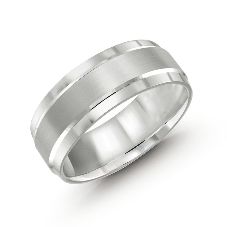 mens-brushed-and-polished-white-gold-wedding-band-8mm-fame-diamonds