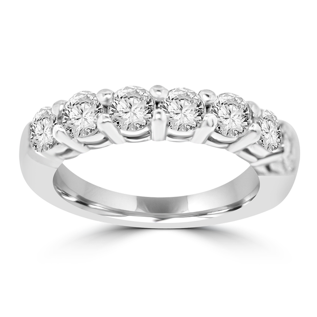 1.9ctw 7-Stone Custom Designed Diamond Wedding Band