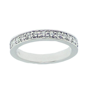 14K WG 0.50 CTW. Matching Wedding Band