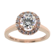 14K WG 1.01 ct Center Store Gabriel & Co GIA 6202807034