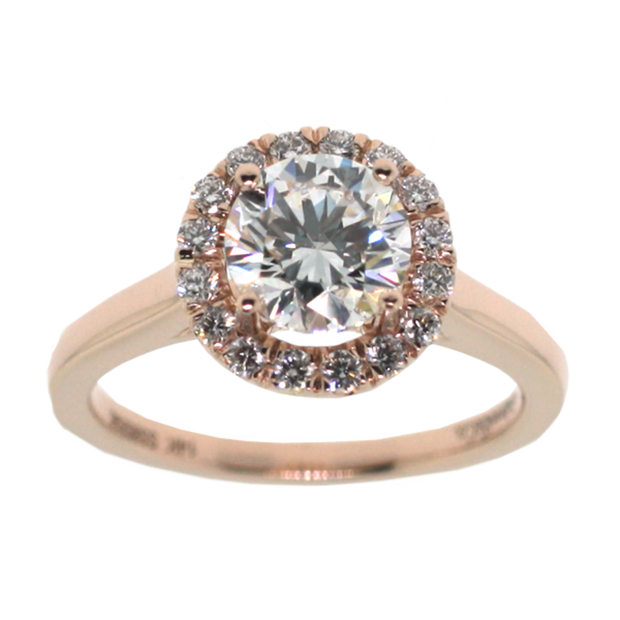 14K WG 1.01 ct Center Store Gabriel & Co GIA 6202807034