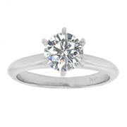 18K wg with GIA 1.05ct Diamond 2176945978 Diamond Solitaire Ring
