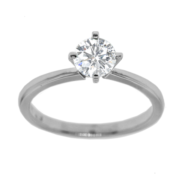 Solitaire Engagement Diamond Ring