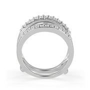 two-row -round-brilliant-cut-baguette-diamond-wrap-solitaire-enhancer-band-fame-diamonds