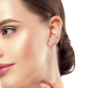 14K W/Y Gold 0.50 CTW Diamond Earring & Pendant
