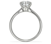 14Kt White Gold 1.00 CT Solitaire I1-HI Color