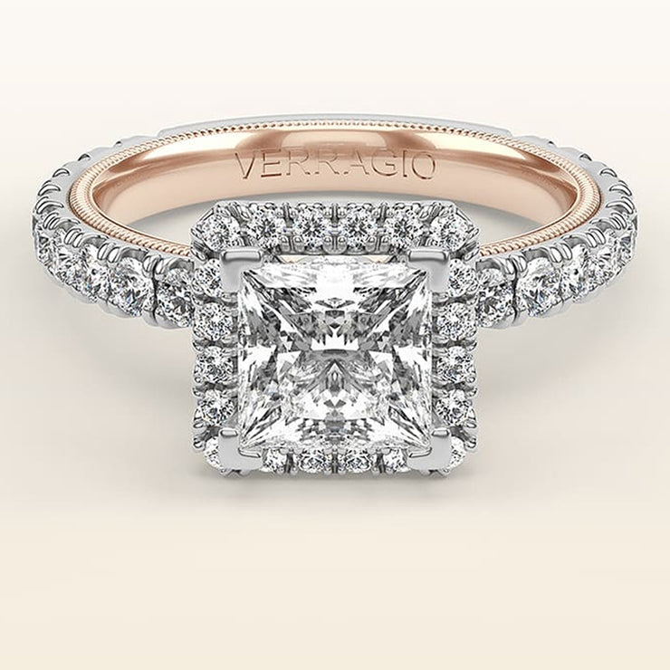 Verragio Traditional TR210HP 14K 1.05ctw Diamond Engagement Ring