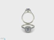 modern-cushion-halo-side-stone-diamond-engagement-ring-setting-fame-diamonds