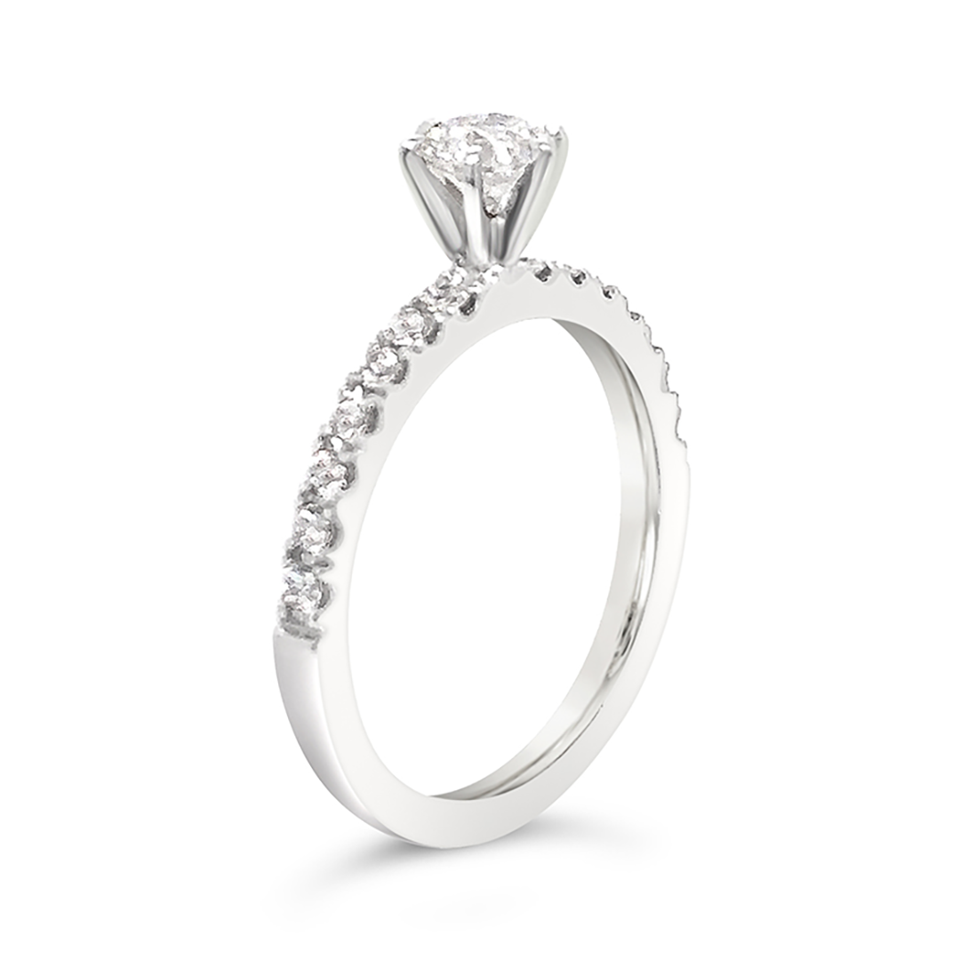High prong engagement ring clearance