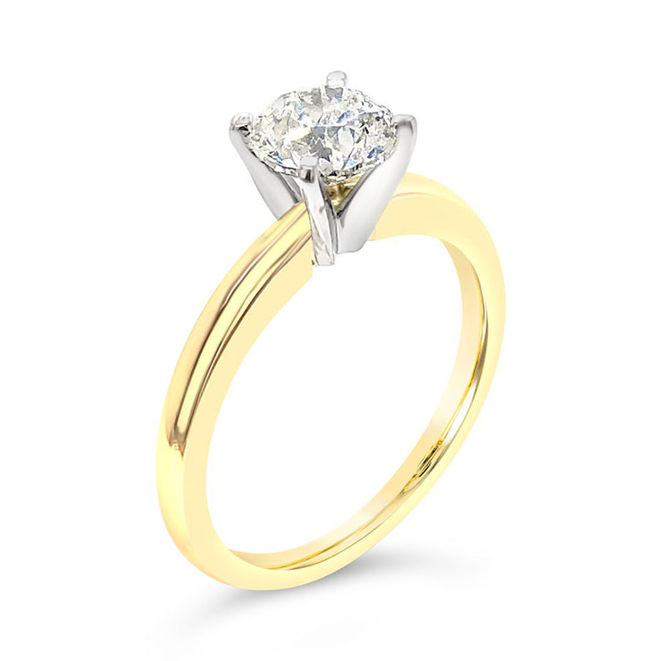 2-tone-14k-gold-classic-soliatire-diamond-engagement-ring-fame-diamonds