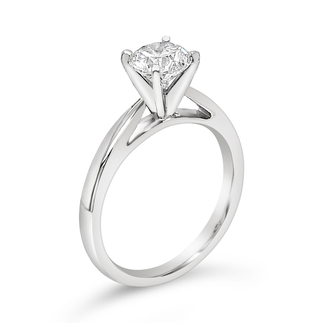 Four prong solitaire on sale