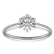 14Kt White Gold 1.00 CT Solitaire I1-HI Color